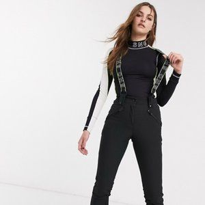 Topshop SNO Ski Pants w/ Suspenders NWT